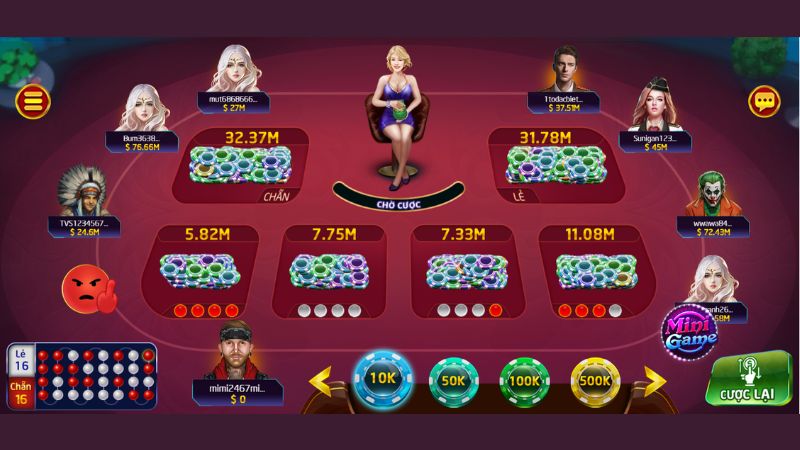 Thiết kế giao diện trò chơi xóc dĩa 3D đẹp, ấn tượng