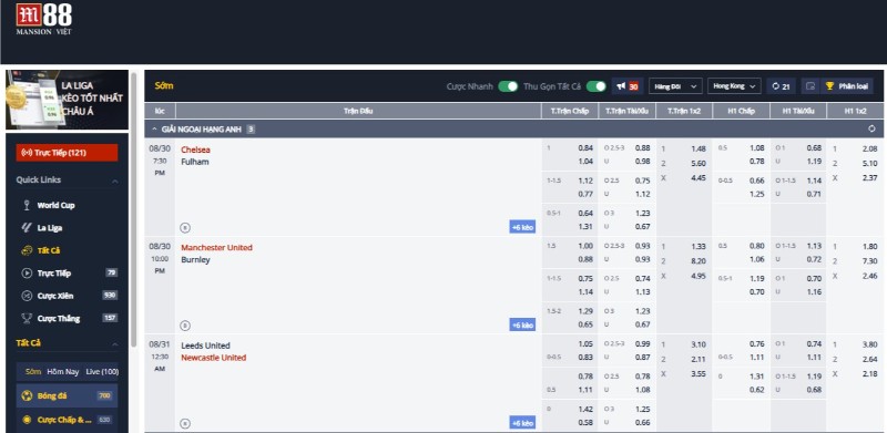 Cá cược bóng đá M88 2 cá cược bóng đá M88