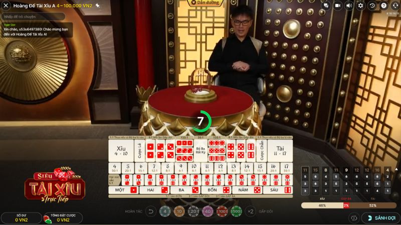 Cách chơi tài xỉu online - Hướng dẫn từ A đến Z dễ hiểu - M88 SE 3 Bàn cược tài xỉu online