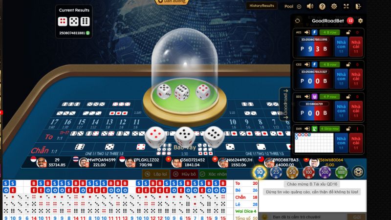 Cách chơi tài xỉu online - Hướng dẫn từ A đến Z dễ hiểu - M88 SE 2 Giao diện chơi tài xỉu online